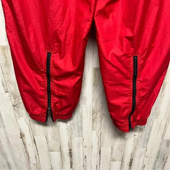 Texas Tech Vintage 90s Men Nike Windsuit Track Suit Windbreaker Pant XXL  Red - Picture 9 of 10